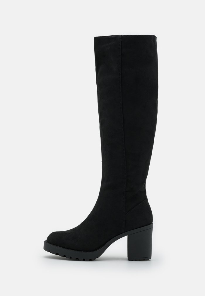 Bottes Anna Field Over the knee Noir Femme | CHX-8275626